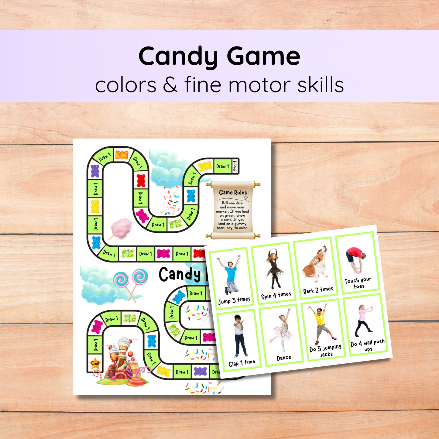 Color & Movement Game