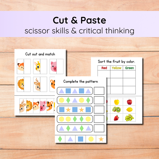 Cut & Paste Activities