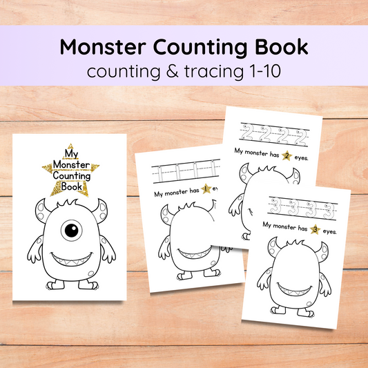 Monster Counting Book