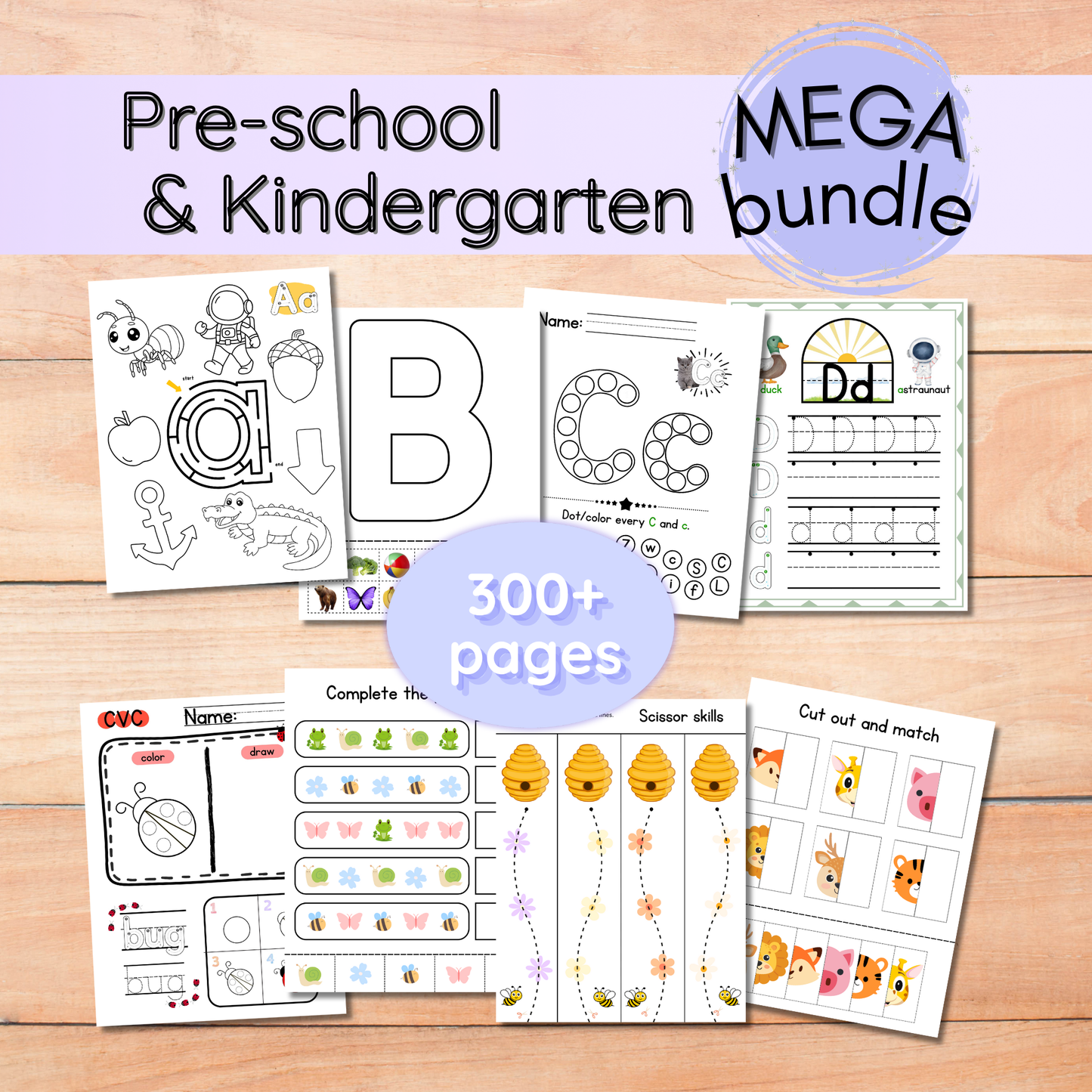 Preschool Mega Bundle ($25 value)