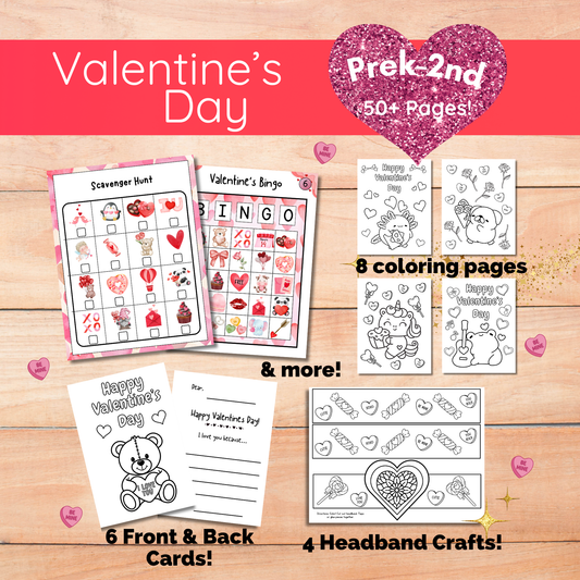 Valentine's Day Activity Bundle