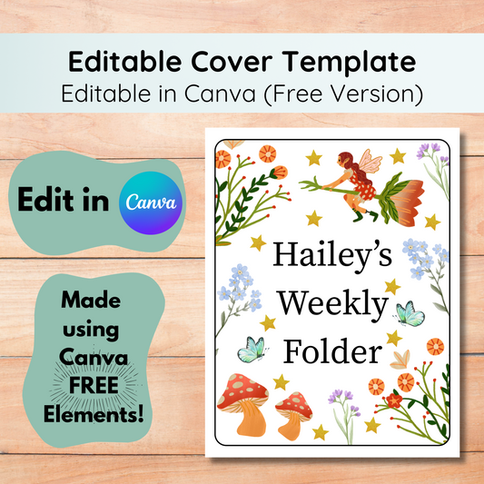 Fairy Folder Cover